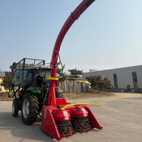 Machine à ensilage de maïs Récolteuse de luzerne Récolteuse de fourrage Autopropulsée Transmission par engrenages à disques Haute productivité