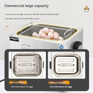 Máquina Comercial para Huevos de Manantial, Equipo para Preparar Bocadillos de Huevos, Máquina Automática con Control de Temperatura Constante para Hoteles y Restaurantes - Product Image 6