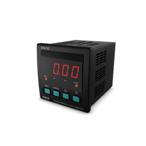 Ampèremètre numérique ENDA EPA742-SM 72x72mm Instrument de mesure de puissance 10-30V DC/8-24V AC Compatible avec EPA742-LV - Product Image 1