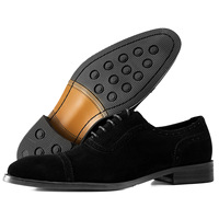 Großhandel stilvolle Kuh Wildleder Büro formelle Schuhe Männer Hochzeit Herren schuhe für Büro Custom ized Schnür Party Kleid Schuhe Männer
