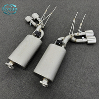 Sistem Knalpot Valvetronic Rytan Berbahan Baja Tahan Karat 304 Catback untuk Mercedes BENZ W463 G500 G55 G63 4.0T/ 5.5T 4 Keluaran