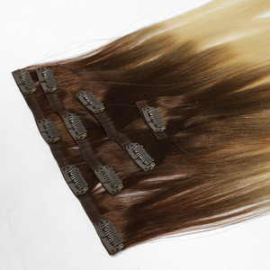 Extension per Capelli a Clip Personalizzate, 100% Capelli Umani Europei Remy, Extension Invisibili all'Ingrosso, Extension di Capelli Vergini Umani - Product Image 4