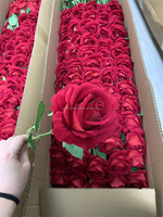 Roses artificielles rouges les plus vendues, décoration de fête, roses en velours, branche de rose à tête unique pour événement