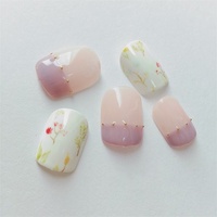 Original Brand New Acrylique Nail Hand Mink Faux Lashes Faux Press On Nails