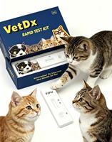 Kit de test de grossesse pour chat FRL, carte de diagnostic rapide de la relaxine féline pour clinique vétérinaire
