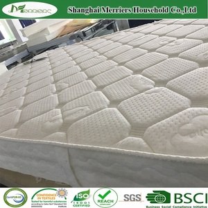 Sang Trọng bộ nhớ bọt mùa xuân Nệm 3D dệt kim vải vải Bìa Quilting Bìa Túi mùa xuân Nệm thoải mái giường - Product Image 4