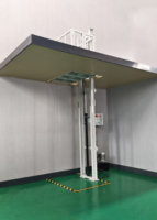 Nouvel élévateur de marchandises à mât vertical hydraulique ZHONGXIANG pour la vente au détail et la construction, fabriqué en Chine