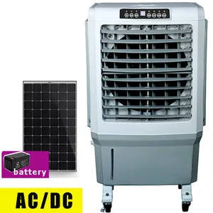 Kipas pendingin udara tenaga surya, AC/DC tenaga surya 220V 12V, kipas pendingin udara