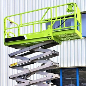 Plataforma Elevadora <span class=keywords><strong>de</strong></span> Tijera Eléctrica ZS0607ACW con Altura <span class=keywords><strong>de</strong></span> <span class=keywords><strong>Trabajo</strong></span> <span class=keywords><strong>de</strong></span> 7.8 m y Capacidad <span class=keywords><strong>de</strong></span> 230 kg para Interiores y Exteriores - Product Image 2