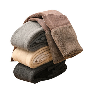Collants d'hiver épais et chauds à taille haute, doux et confortables en <span class=keywords><strong>laine</strong></span> d'alpaga. - Product Image 1