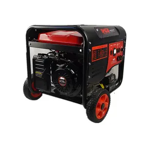 Factory cheap price 5kw 13hp gasoline manual ac dc welder generator with 100% safety