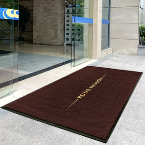高品质定制标志图案地垫家用防滑入口地毯露台入口通道聚丙烯促销价格 - Product Image 2