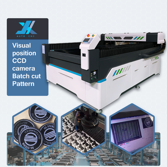 JX1325 150W CO2 Wood Mdf Acrylic Sheet CNC Visual Positioning Laser Cut Cutter Cutting Machine Price