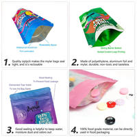 Customized Food Grade for Stand up Pouch with Mylar Zipper and Aluminum Foil Gravure Printed for Pet Food Packaging