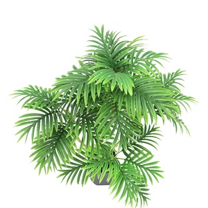 <span class=keywords><strong>Mini</strong></span> <span class=keywords><strong>palmier</strong></span> artificiel de 105 cm <span class=keywords><strong>en</strong></span> <span class=keywords><strong>pot</strong></span> avec 42 feuilles, plante tropicale réaliste pour la décoration de la maison, du bureau, de l'hôtel, du restaurant - Product Image 3