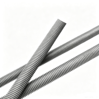 DIN975 DIN976 ASTM Carbon Steel All Thread Rod UNC Metric Threaded Rod Stud Bolt Threaded Bar for Building Fastening