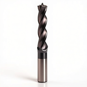 Fresa de extremo estándar HSS-Co TA1416 con recubrimiento de TiAlN, helicoidal de 30 grados, 4 filos, vástago Weldon para acabado - Product Image 2