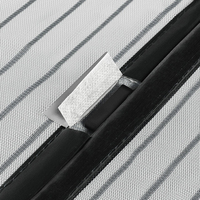 Nouvelle version améliorée, design moderne, rideau magnétique silencieux en polyester anti-moustiques pour porte
