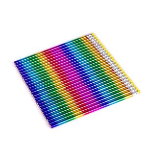 4 in 1 <b>Lead</b> Colored Rainbow High Quality Colour Pencils Laser Barrel for School - Product Image 3