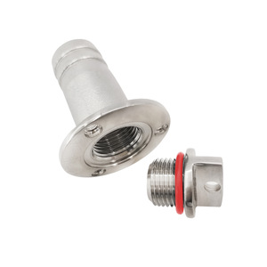 ISURE 316 Stainless Steel Drain <b>Plug</b> For Boat Marine Hardware <b>Replacement</b> Repair - Product Image 1