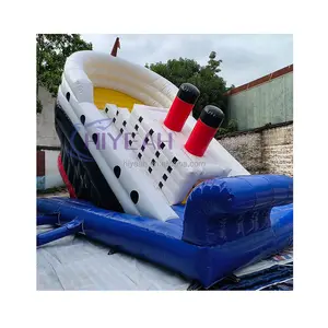 Высокое качество ПВХ брезент надувной титанический ломтик надувная лодка слайд коммерческий