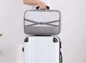 Evercredit Polyestermaterial Kleidung Aufbewahrung Reisetaschen-Organizer Verpackungswürfel 7-teilig Reisetasche