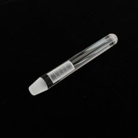 Tige capillaire en quartz de silice fondue transparente de haute pureté et de grand diamètre, pour chauffage, soudage, découpe et semi-conducteurs