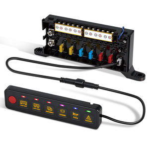 Panel de Interruptores de 6 Canales con Luz LED Multifunción de 12V para Automóviles Todoterreno, SUV, Side-by-Side, UTV, Quad, 4 Ruedas - Product Image 1