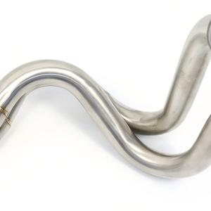 Tubo de Escape para Motocicleta Kawasaki Ninja650/z650/<span class=keywords><strong>ER6N</strong></span>/6F/Versys650, Sección Delantera de Acero Inoxidable <span class=keywords><strong>Azul</strong></span> - Product Image 2