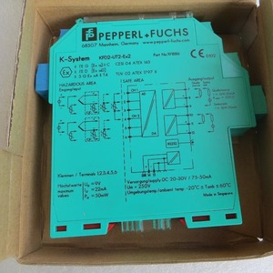 Isolateur Pepperl+Fuchs KFD2-UT2-Ex2 2 canaux DC 20-30V à montage sur rail DIN pour zones dangereuses - Product Image 1