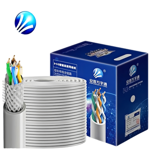 Câble <span class=keywords><strong>Ethernet</strong></span> réseau Cat <span class=keywords><strong>5e</strong></span> personnalisé Stp Utp Sftp avec connecteur <span class=keywords><strong>Ethernet</strong></span> extérieur Cat5 Câbles de communication - Product Image 2