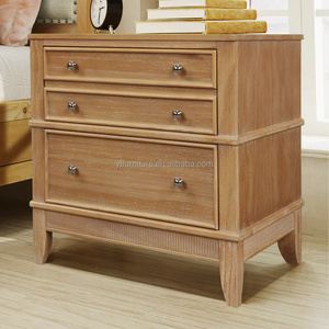 Chất lượng cao gỗ 3-Drawer đầu giường bằng gỗ ngự<span class=keywords><strong>c</strong></span> <span class=keywords><strong>c</strong></span>ủa ngăn kéo - Product Image 2