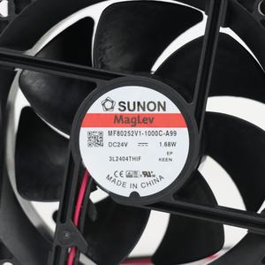 Ventilateur axial de refroidissement pour armoire et onduleur SUNON MF80252V1-1000C-A99 80x80x25mm 24VDC 65mA 1.68W 3200RPM 41CFM - Product Image 1