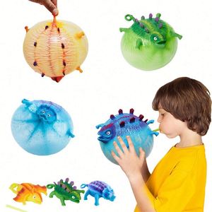 Mini Animal Shaped <b>Inflatable</b> Kids Novelty Balloon <b>Dinosaur</b> Ball Tpr Toy - Product Image 1