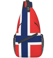 Monaco Sling Bag Logo personnalisé Vente à chaud Sling Bag Chest Crossbody Backpack Travel Chest Pack