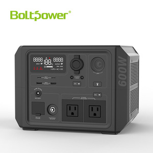 Estación de Energía Portátil BoltPower de 600W con Batería de Litio Ferrofosfato, Almacenamiento de Energía para Exteriores, Carga Rápida - Product Image 3