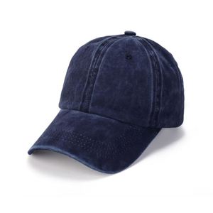 Promotional Private Label Distressed Washed Street Style Sporty Dobby Design <b>Baseball</b> <b>Cap</b> - Product Image 2