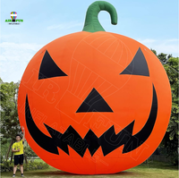 Airfun Citrouille Gonflable Géante Effrayant Halloween Maison Gonflable Personnalisée Halloween Maison Hantée Gonflable à Vendre