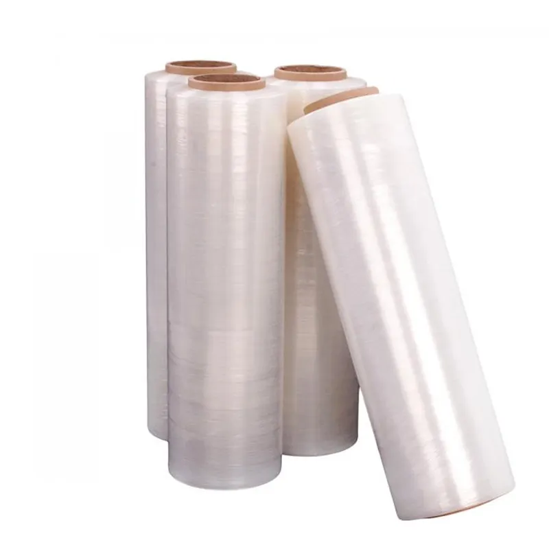 Plastic hot sealing film leading stretch film dispenser pellet feed packing materials cling wrap film sealer