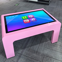 Table tactile personnalisée de 43 pouces pour enfants pour bureau de jeu avec chargement sans fil NFC
