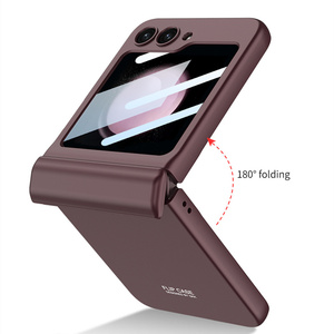 Funda de teléfono plegable protectora magnética de PC dura a prueba de golpes para Samsung <span class=keywords><strong>Galaxy</strong></span> <span class=keywords><strong>Z</strong></span> <span class=keywords><strong>Flip</strong></span> <span class=keywords><strong>3</strong></span> 4 5 - Product Image 5