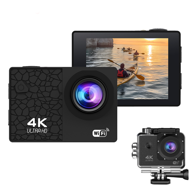 4K High Definition HD1080P Sports Camera 2.0 IPS Display Screen WIFI Connection Action Kids Camera Recorder Digital Camcorder