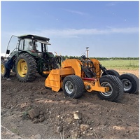 Agriculture laser gps système de nivellement des terres émetteur niveleur de terres pour tracteur