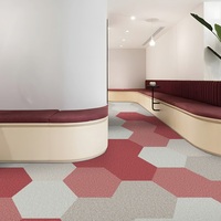 Nouvelle arrivée, tapis de bureau carré de luxe imperméable, tufté à la machine, en vente