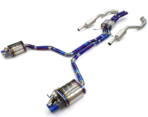 Tuyau d'échappement en titane haute performance de 1,2 mm d'épaisseur pour AUDI S6/S7/RS6/<span class=keywords><strong>RS7</strong></span>/C7 4.0T, silencieux de performance avec soupapes - Product Image 6