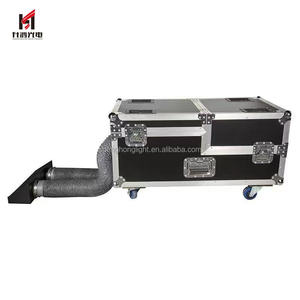 מכונות עשן על בסיס מים 3000W מונעות בגז עם שלט רחוק, 2 ערוצים DMX, מבנה אלומיניום לשימוש במסיבות חתונה ובמה, כולל מתקן נשיאה. - Product Image 2