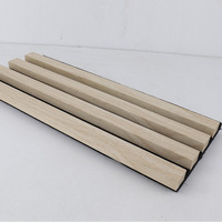 Paneles Acústicos de Pared de MDF Ecológicos con Diseño Moderno y Chapa Natural para Apartamentos, Hoteles, Salas de Estar y Gimnasios