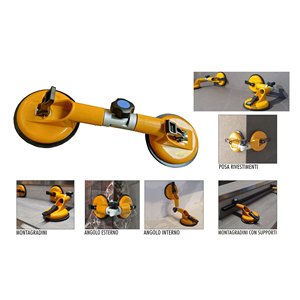 Ventosa Doble Ajustable para Capas de Azulejo Ø 118 mm Herramienta de Torneado - Product Image 3