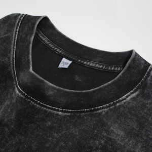 Suéter Extra Grande de Lino para Niños Pequeños, Lavable Varias Veces, 100% Algodón, Estilo Managa <span class=keywords><strong>Berserk</strong></span> Raw <span class=keywords><strong>250</strong></span>, Camisetas de Verano con Lavado Ácido - Product Image 6