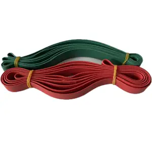 Custom Industrial Heat Resistant EPDM Rubber Bands Custom Any Size Elastic Colorful Wide Round Black Rubber Band